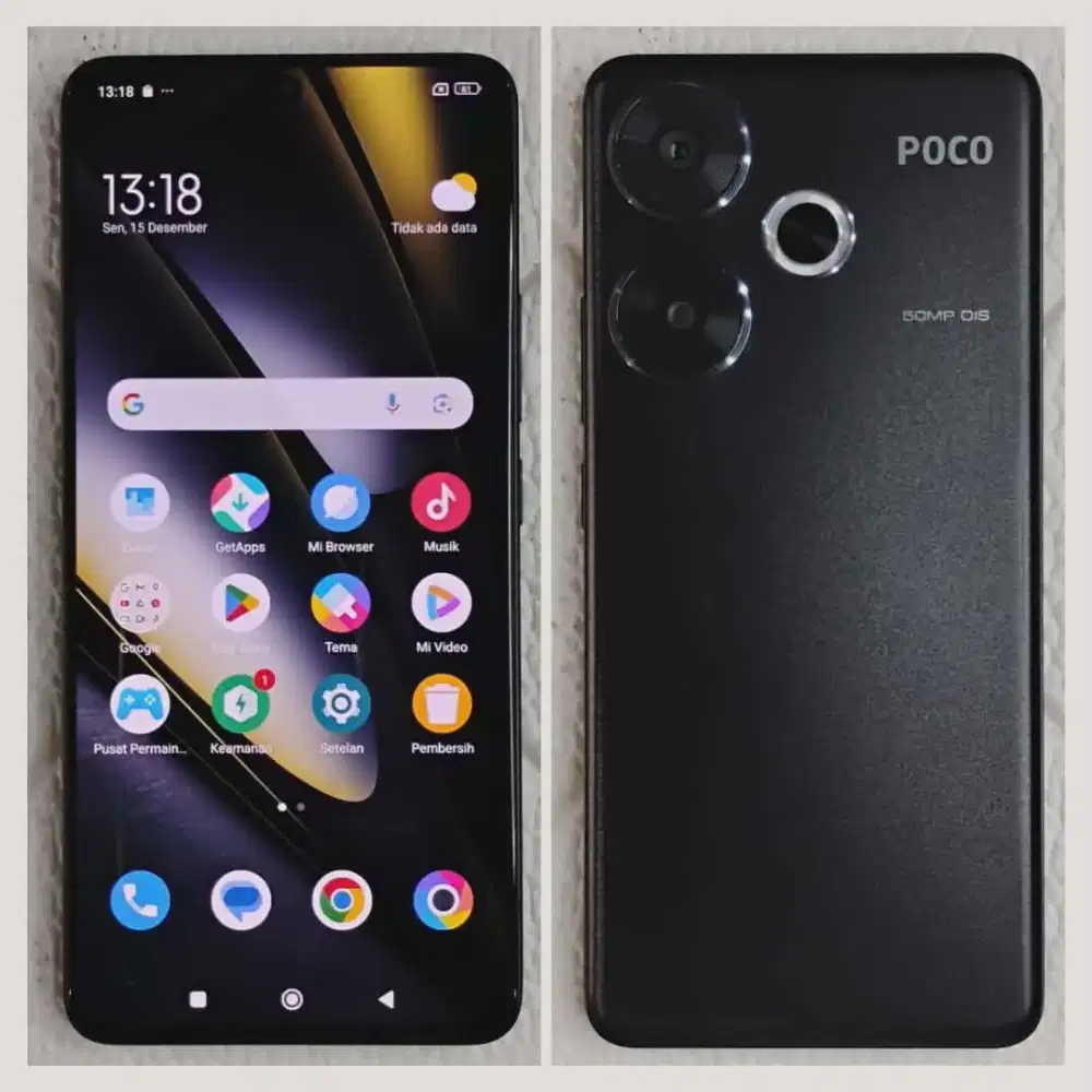 POCO F6 RAM 8/256 FULLSET SUPER MULUS NO MINUS