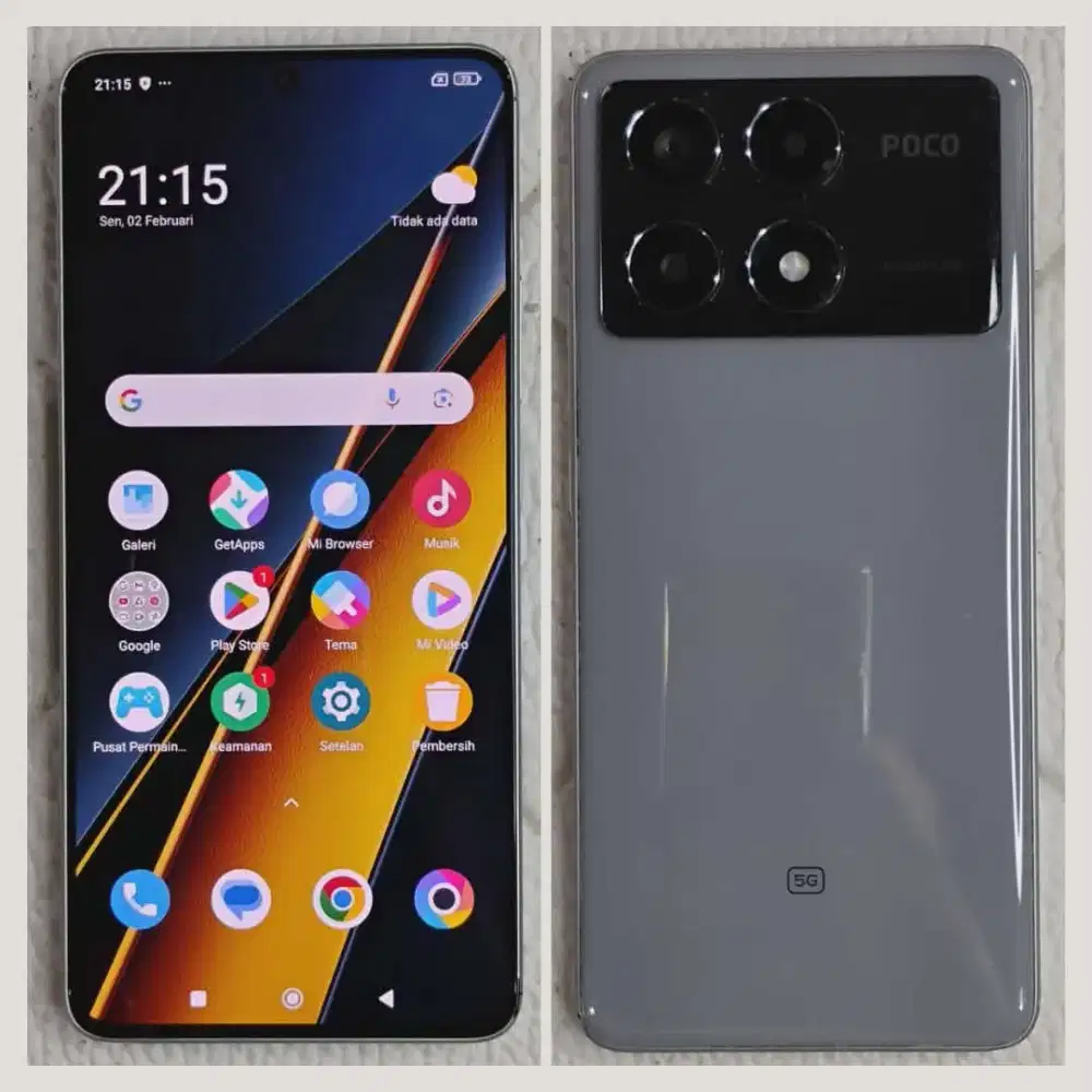 POCO X6 PRO RAM 12/512 FULLSET MULUS NO MINUS