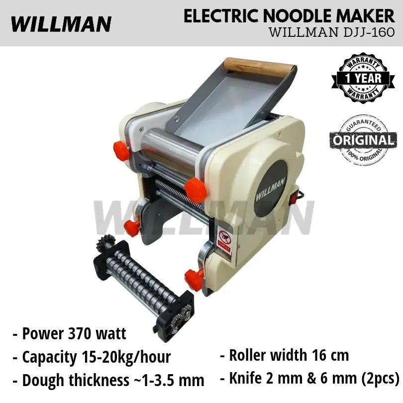 Mesin Penggiling Mie / Noodle Maker Willman Djj-160