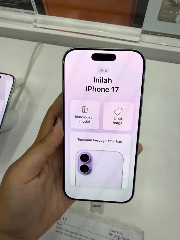 Promo cicilan IPhone 17 256 Fre 2x cicilan