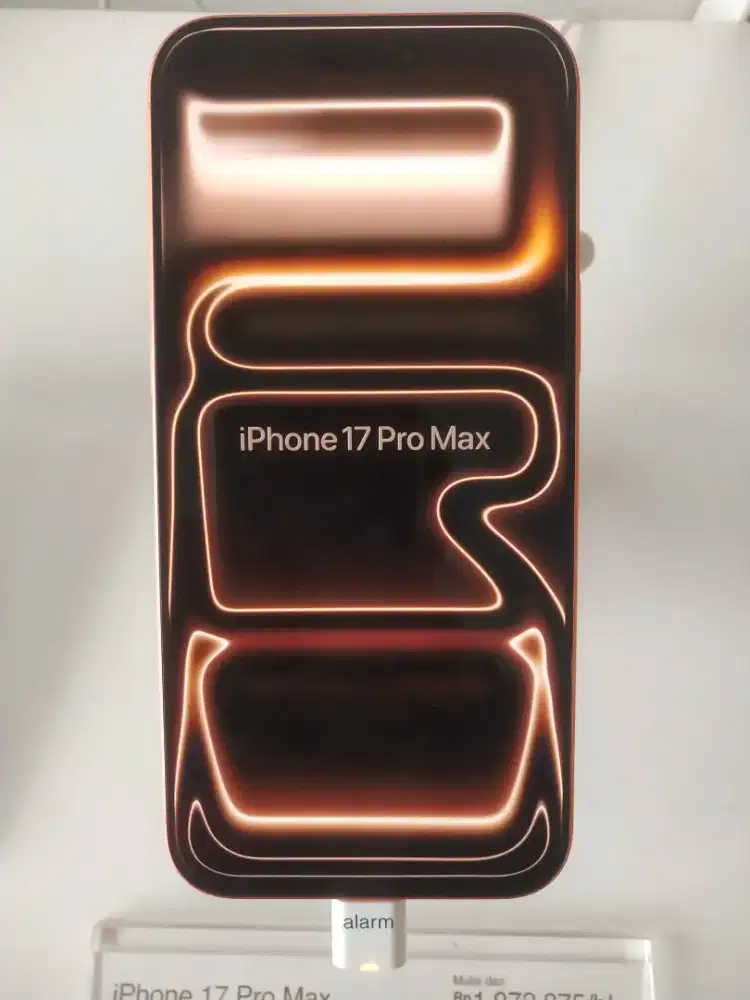 iPhone 17 Promax 256GB Silver Ready, Bisa cicilan pakai Homecredit