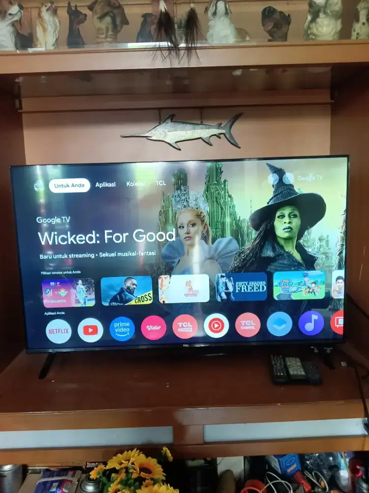 TV TCL 43 INCH GOGLE TV