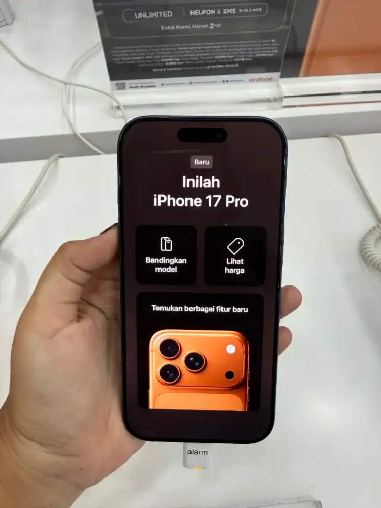 Promo cicilan IPhone 17 Pro 256 Fre 2x cicilan