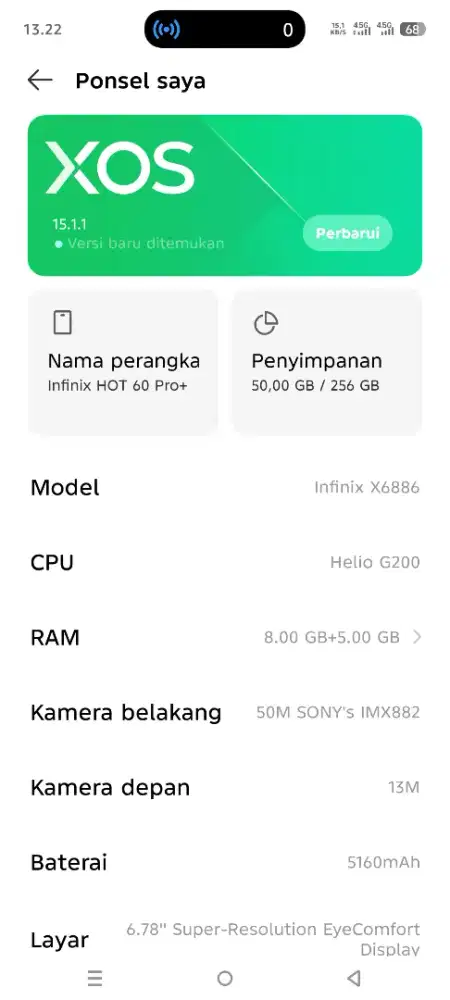 Jual Infinix note 60 pro plus