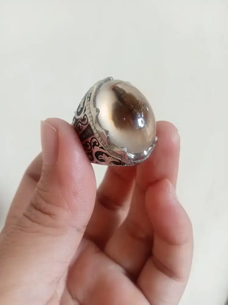 Batu akik anggur motif