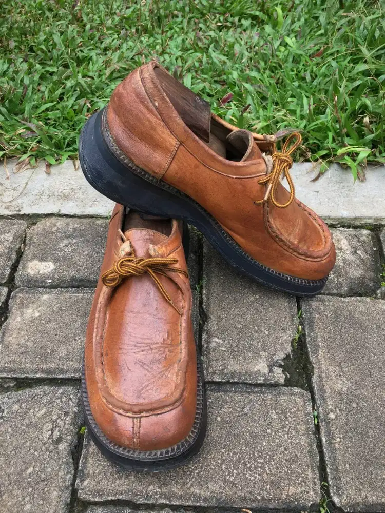 Sepatu second Kulit original semi Wallabee Beetle Bug