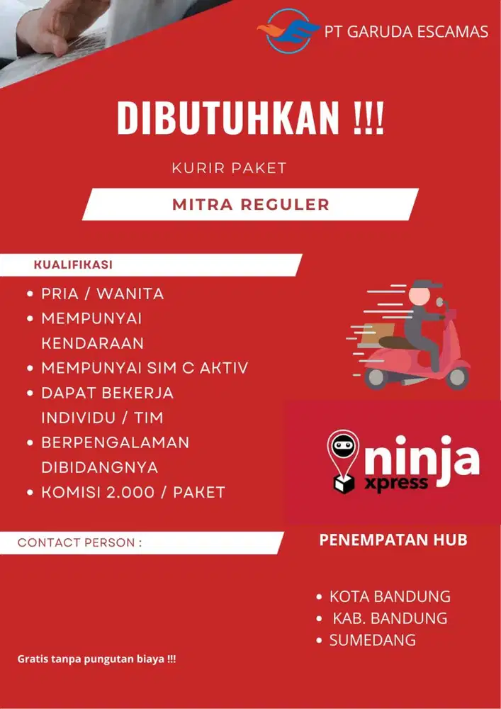 LOWONGAN KURIR PAKET