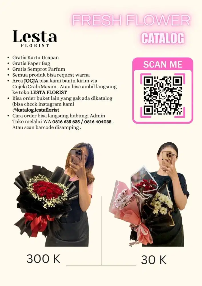 Buket Bouquet Fresh Flower Bunga Segar Kado Hadiah Gift Valentine