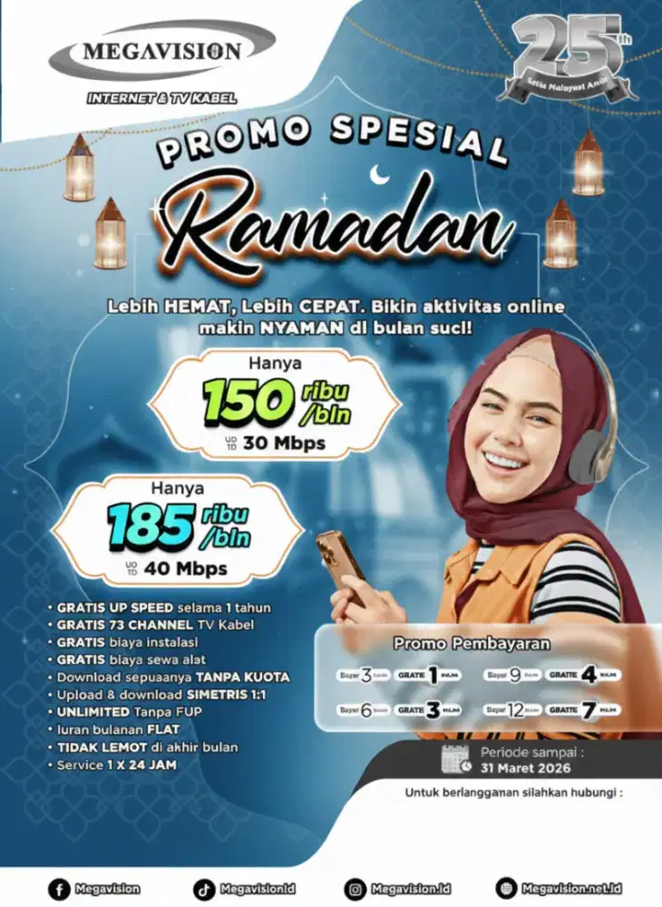 Jasa pasang wifi megavision