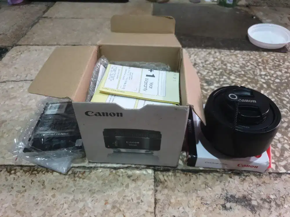 Lensa Canon Fix EF 50mm F1.8 STM