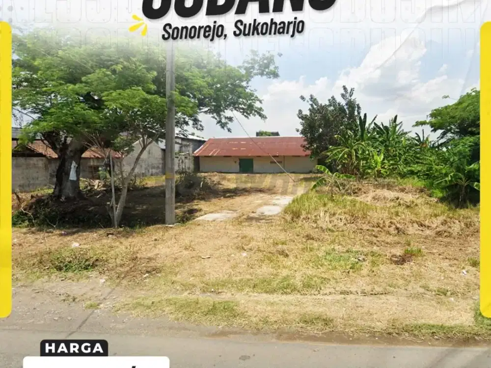 Di Sewakan Gudang Di Sonorejo, Sukoharjo