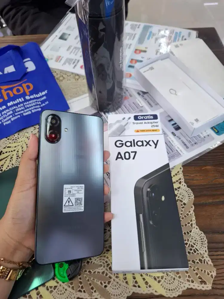 SAMSUNG A07 6/128 PROMOO KREDIT TANPA DP