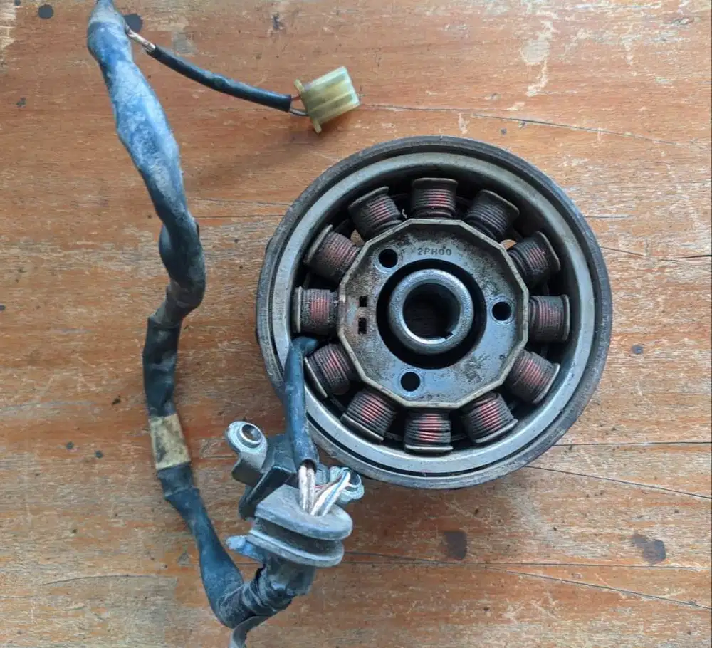 [BEKAS] Spull Assy + Magnet Original Copotan Motor Mio Z/M3/Soul GT125