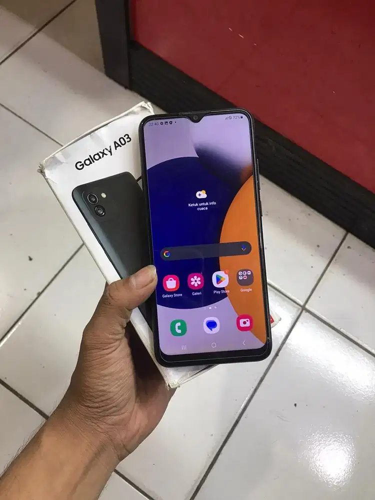 samsung A03 4/128 Fullset