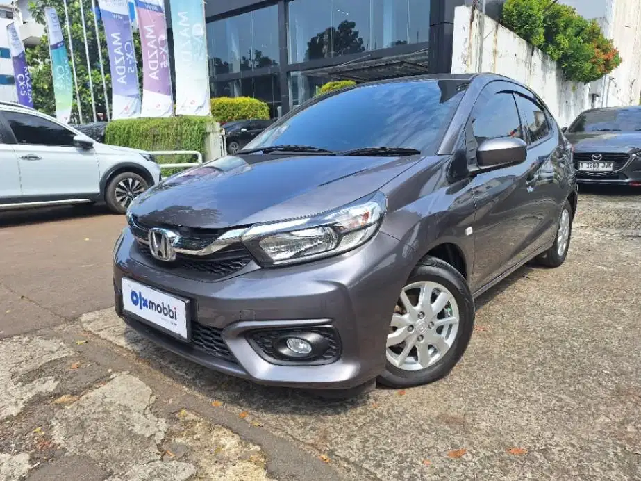 DP MURAH Honda Brio Satya 1.2 E Bensin-AT 2020 Abu-Abu CTIFB