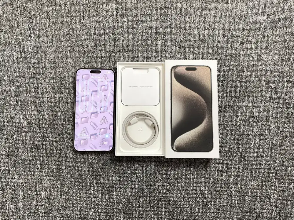 DIJUAL IPHONE 15 PROMAX 256GB IBOX