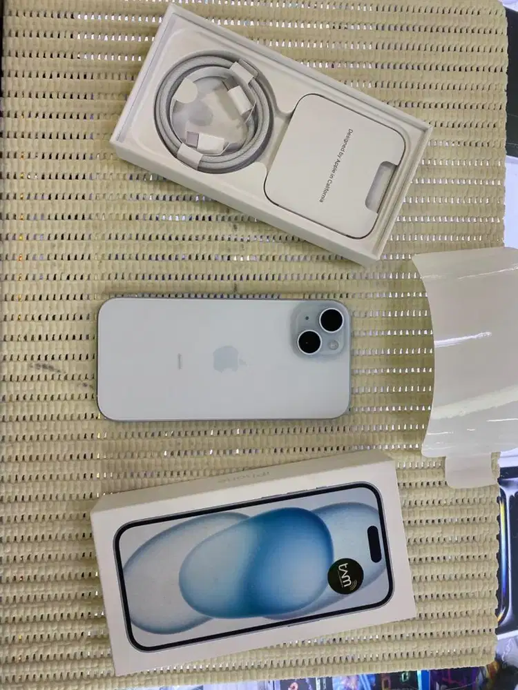 Iphone 15 256GB IBOX Open Box Only Garansi On-29 Desember 2026