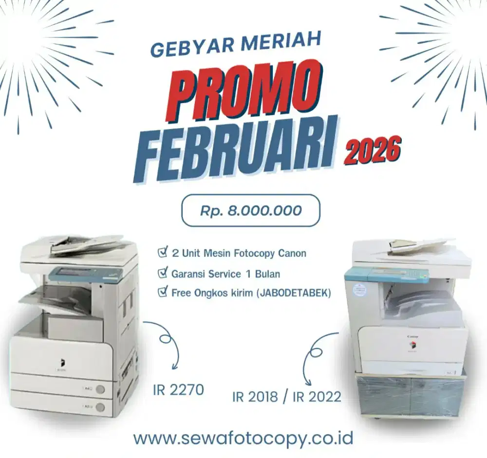 PROMO JUAL MESIN FOTOCOPY CANON