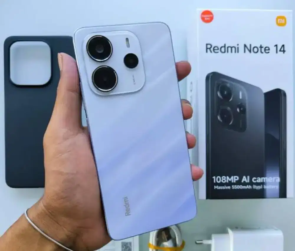 Murah hp Redmi Note 14 ram 8/128 dan  8/256 lkp, bs TT