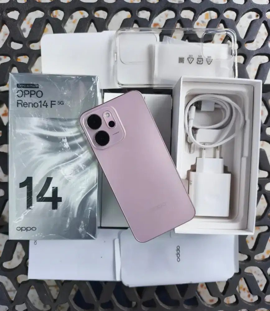 Jual cepat Oppo Reno 14 5G 8/256 pink