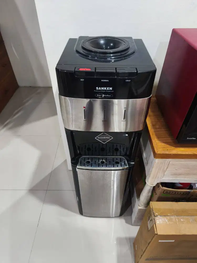 Dispenser Sanken 2 Galon dan Microwave Imarflex