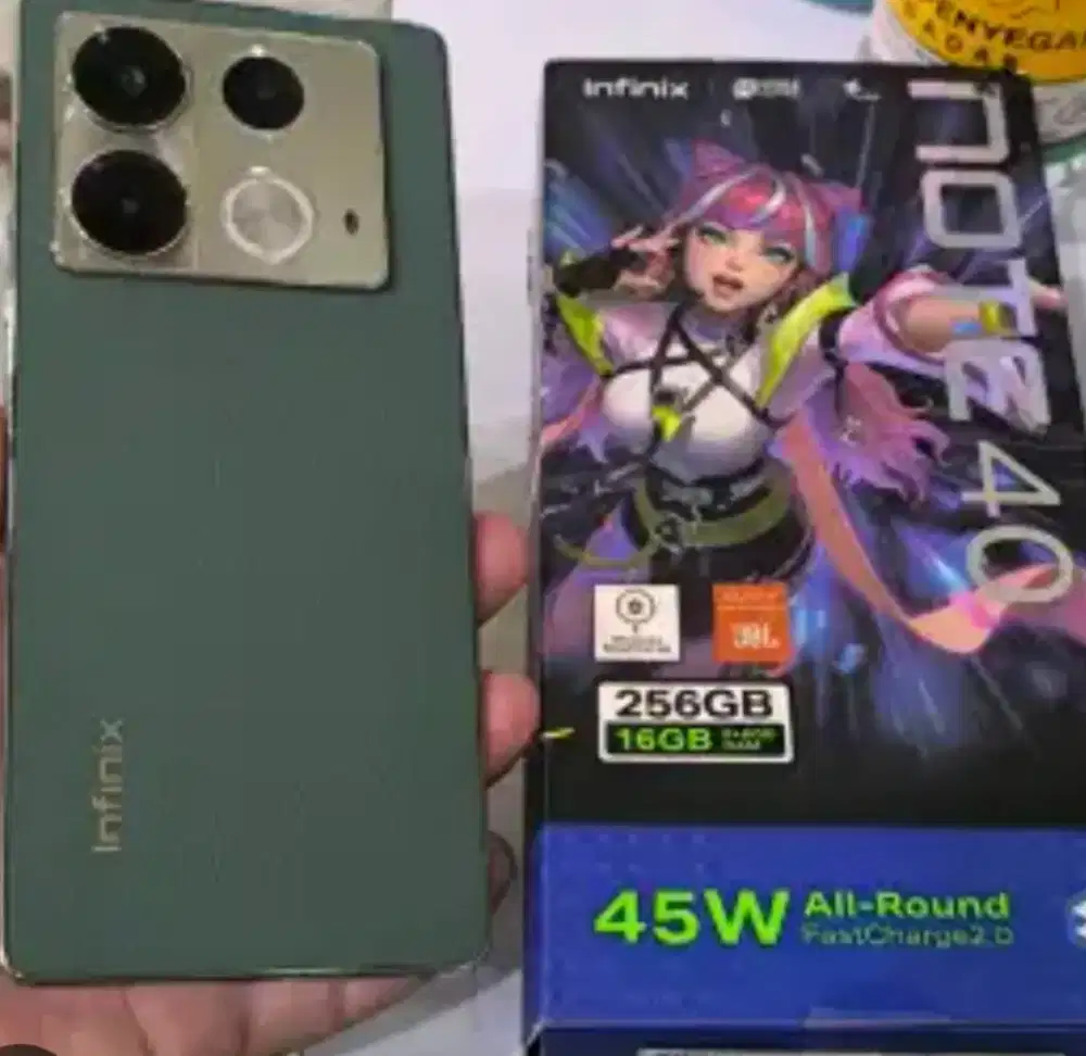 Murah hp Infinix Note 40 ram 8/256 lkp, bs TT