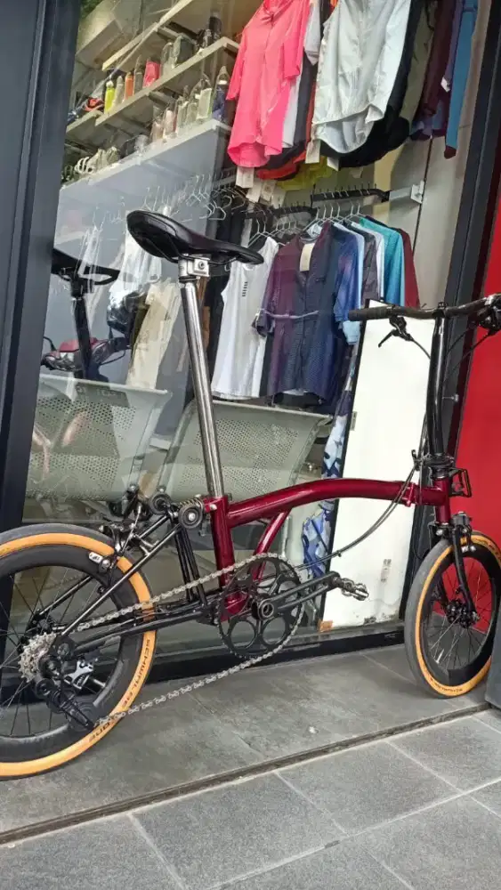 Sepeda lipat element pikes full upgrade