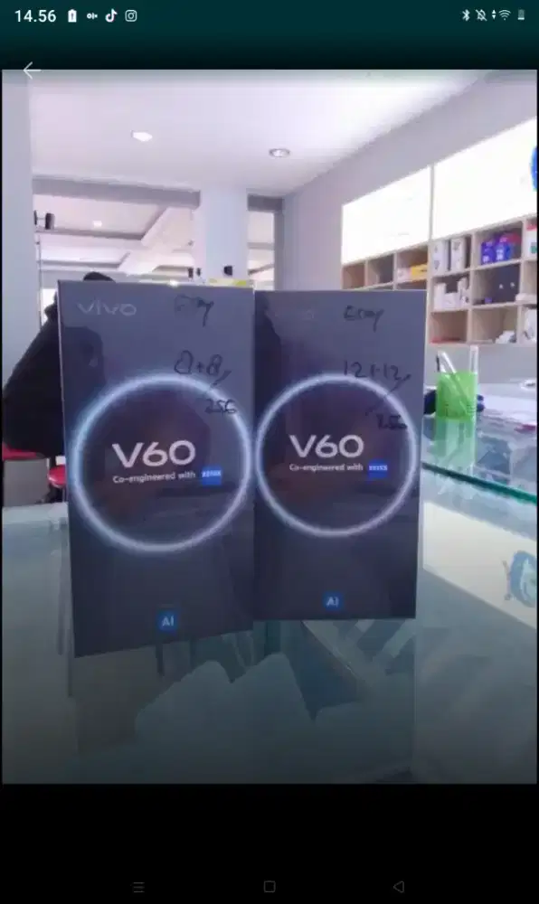 NEW V60 5G Zeiss garansi resmi