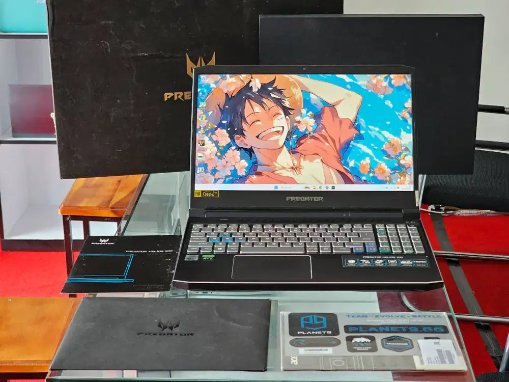 ACER PREDATOR Helios 300 intel Core i7 Gen 10 Ram 16 GB SSD 512 GB