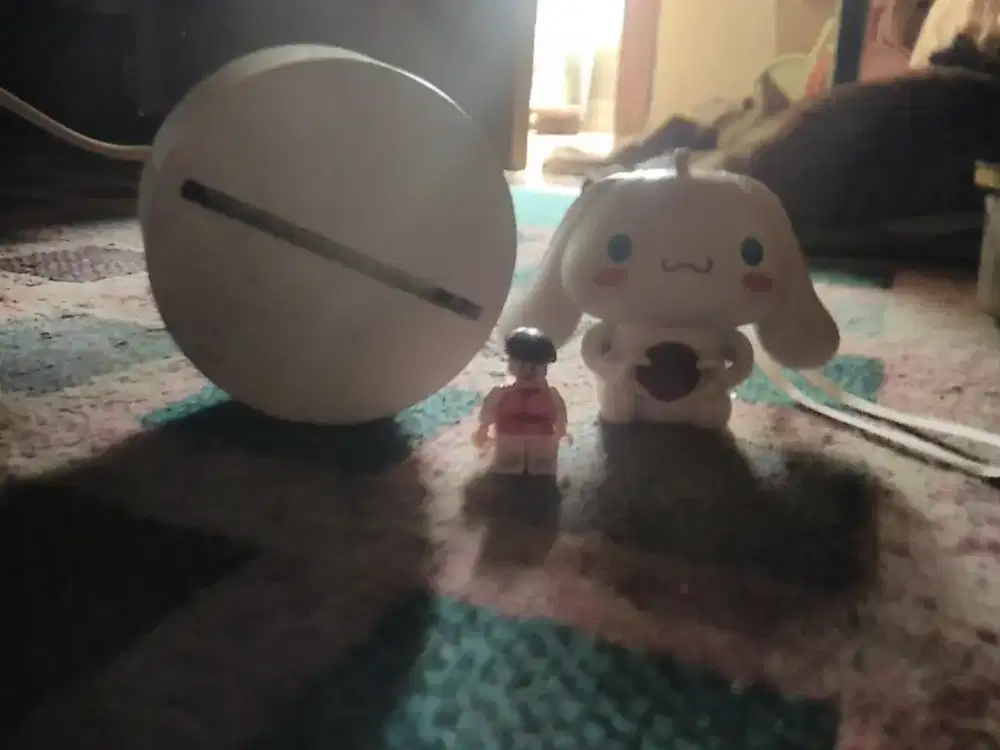 lampu led dan boneka love you