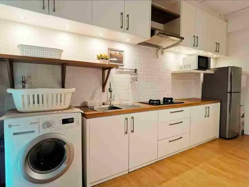 2 BR Jadi 1 BR sewa Apartemen Gunawangsa Manyar