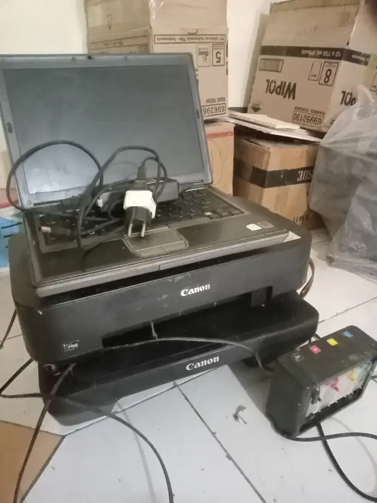 Laptop+2 printer rusak