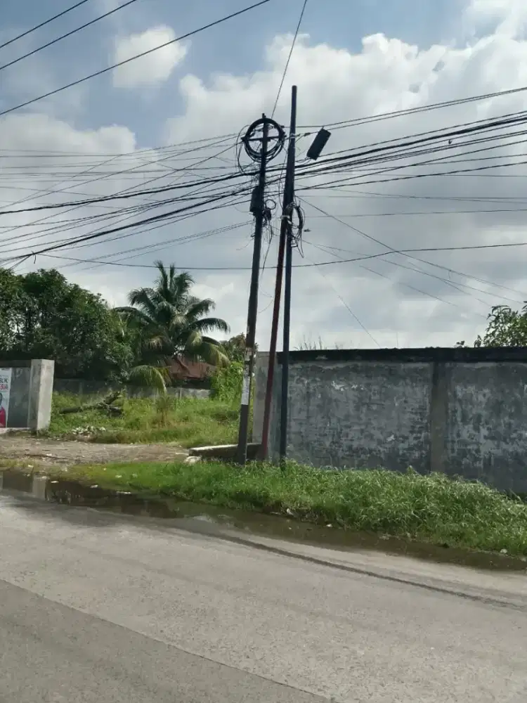 Dijual atau disewakan tanah darat daerah ringroad dekat focal point