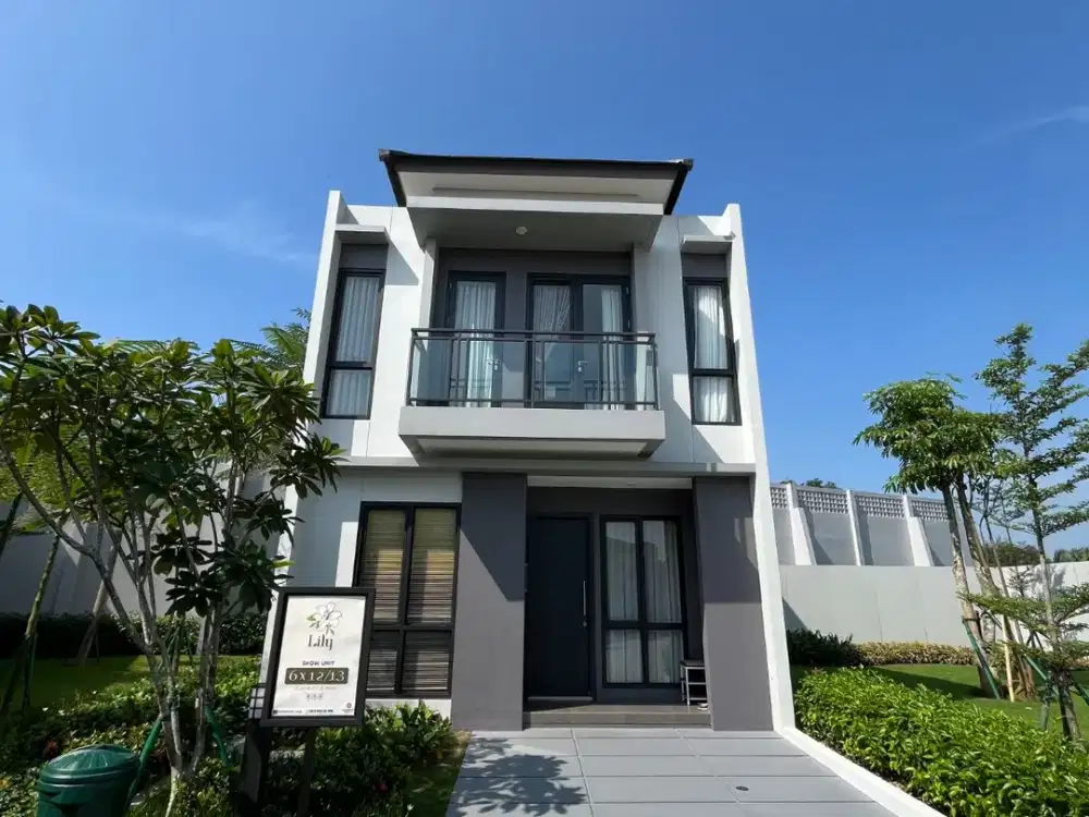 Rumah Lily 2 Lantai Paramount Petals Harga 1,47 M Best Deal Dekat Toll!