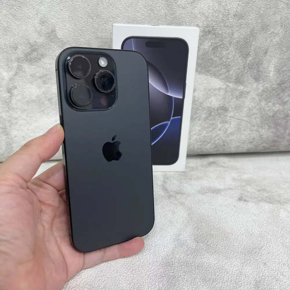 iPhone 16 Pro 256GB Black Titanium second iBox