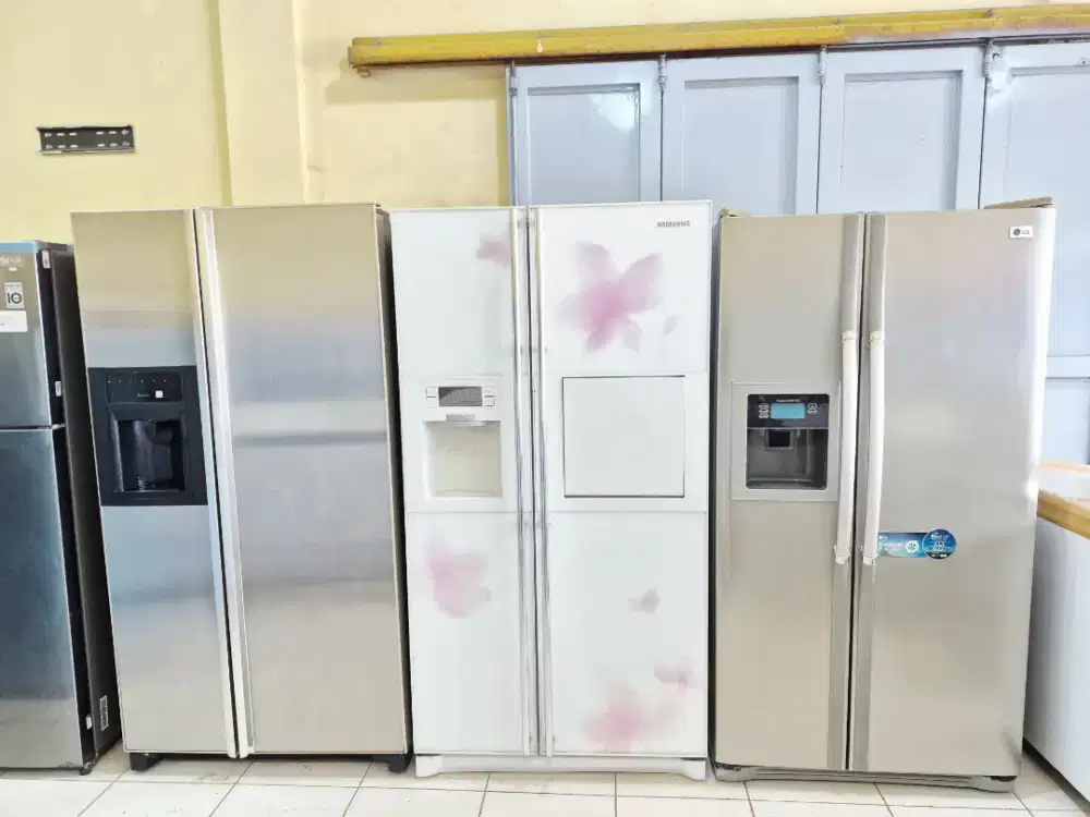 KULKAS SBS MULUS SIAP PAKAI