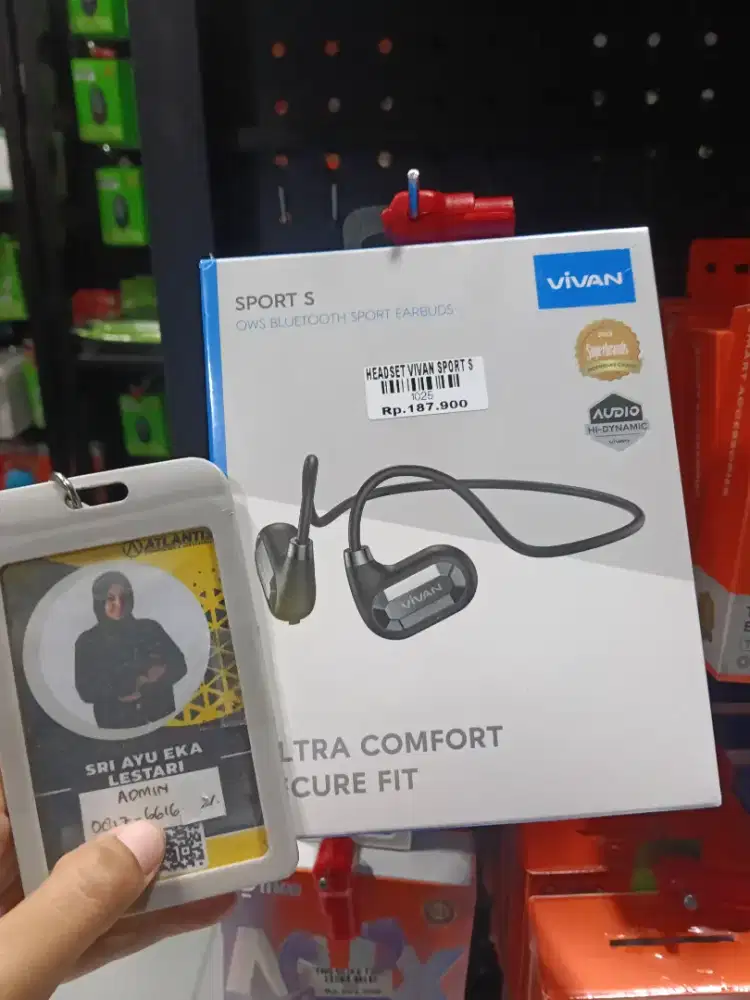 HEADSET VIVAN SMARTS ATLANTIS DAHSYAT