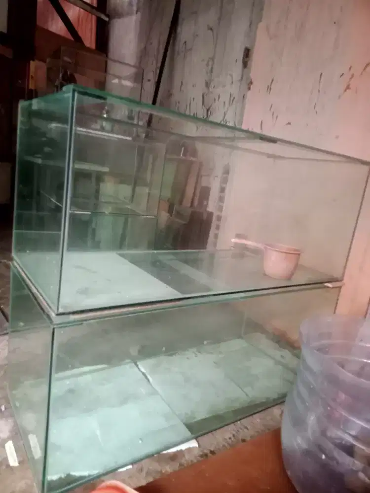 Aquarium baru kaca full 8mm