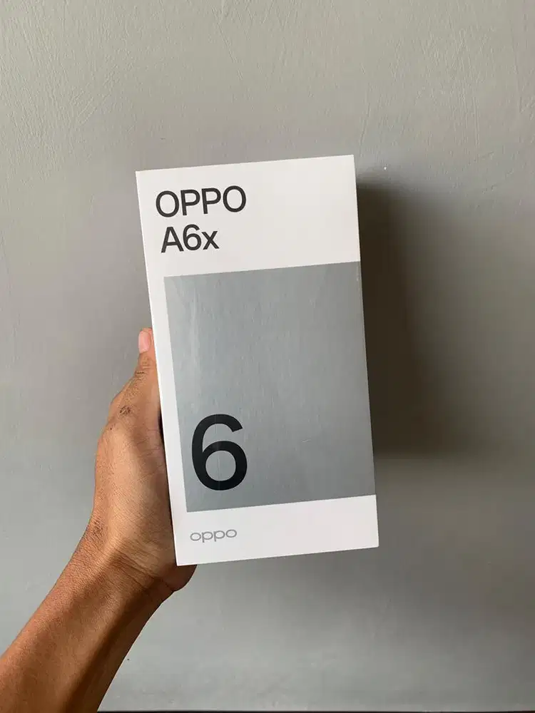 Oppo A6x 4/128 New bisa tukar tambah