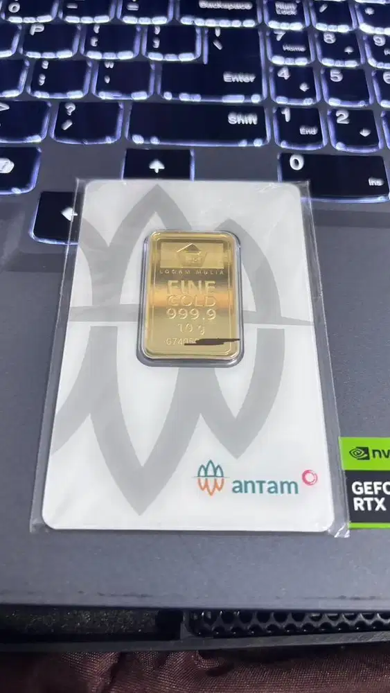 ANTAM 10 gr Certieye