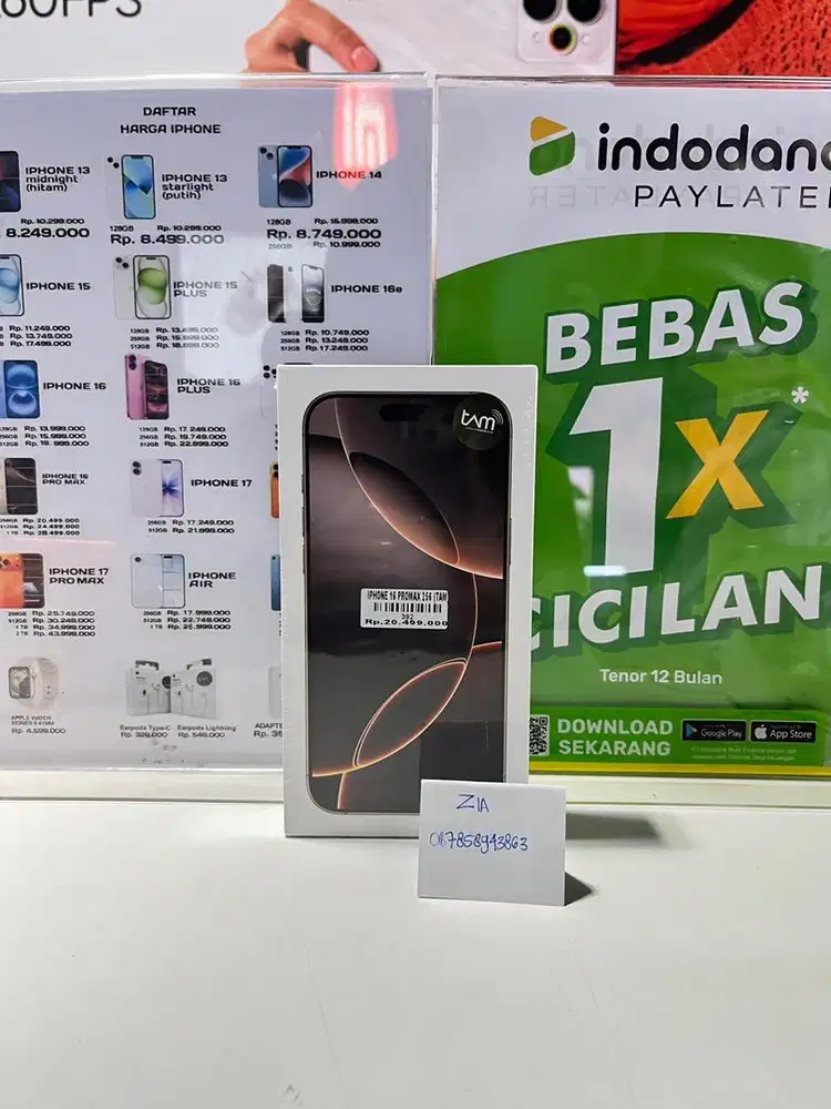 Iphone 16 promax 256gb ATLANTIS DAHSYAT