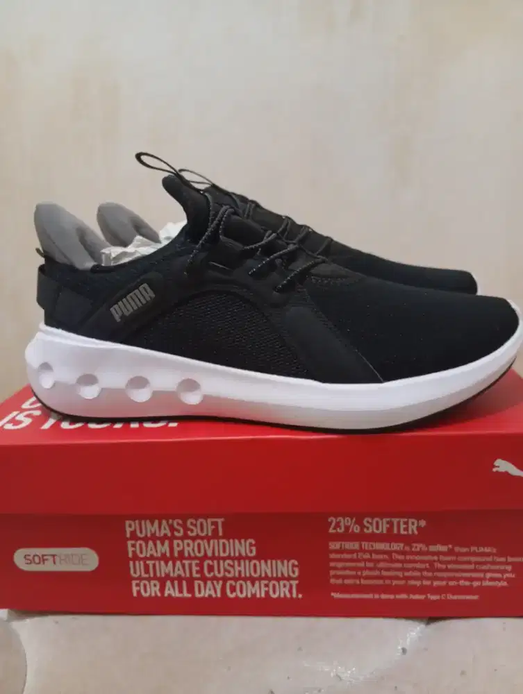 sepatu lari ori puma softride carson sliptech unisex