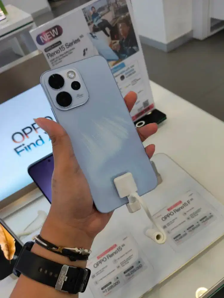 OPPO RENO 15F 5G Baru Segel – Promo Tebus Murah Provider / Aksesoris