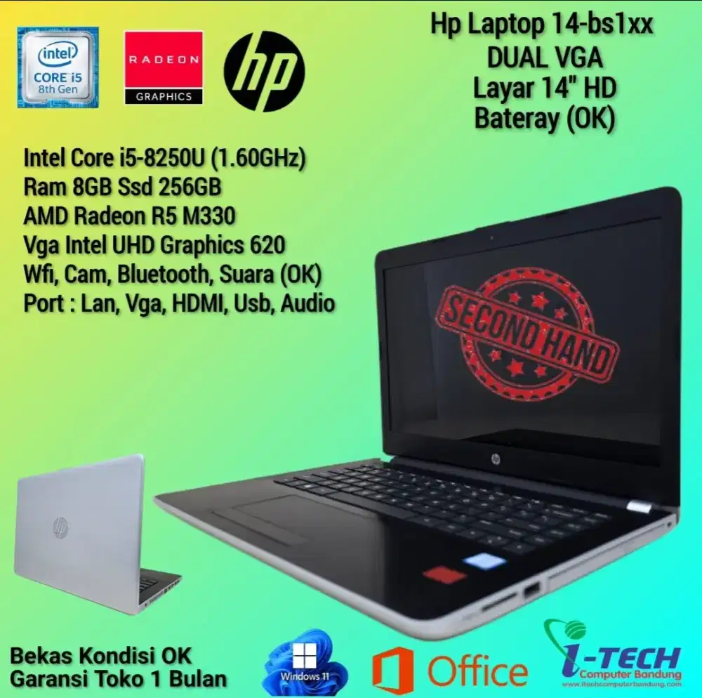 Laptop Hp 14-bs1xx DUAL VGA