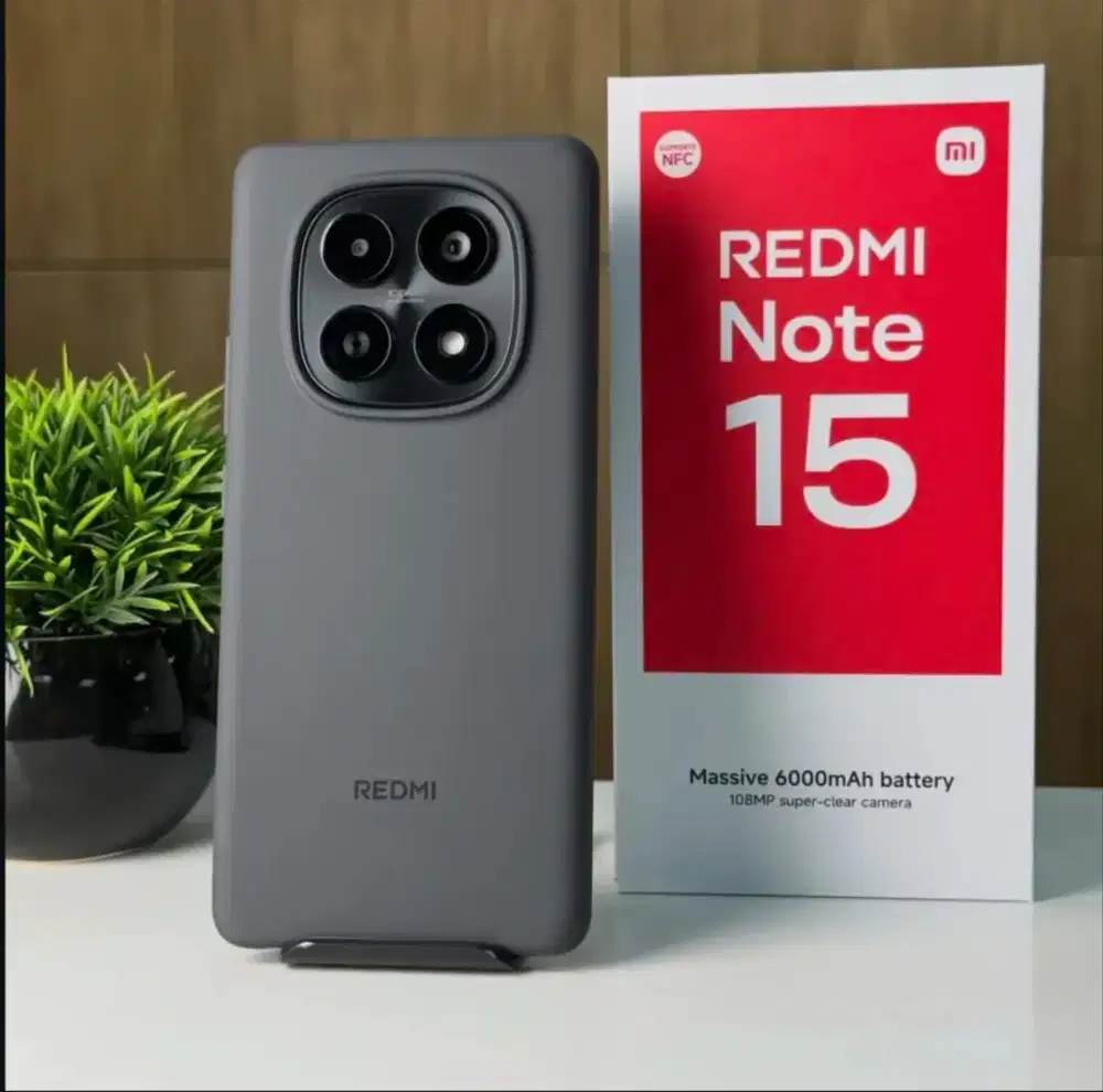 PROMO REDMI NOTE 15 NEW SEGEL GARANSI RESMI FREE BUDS 6 PLAY
