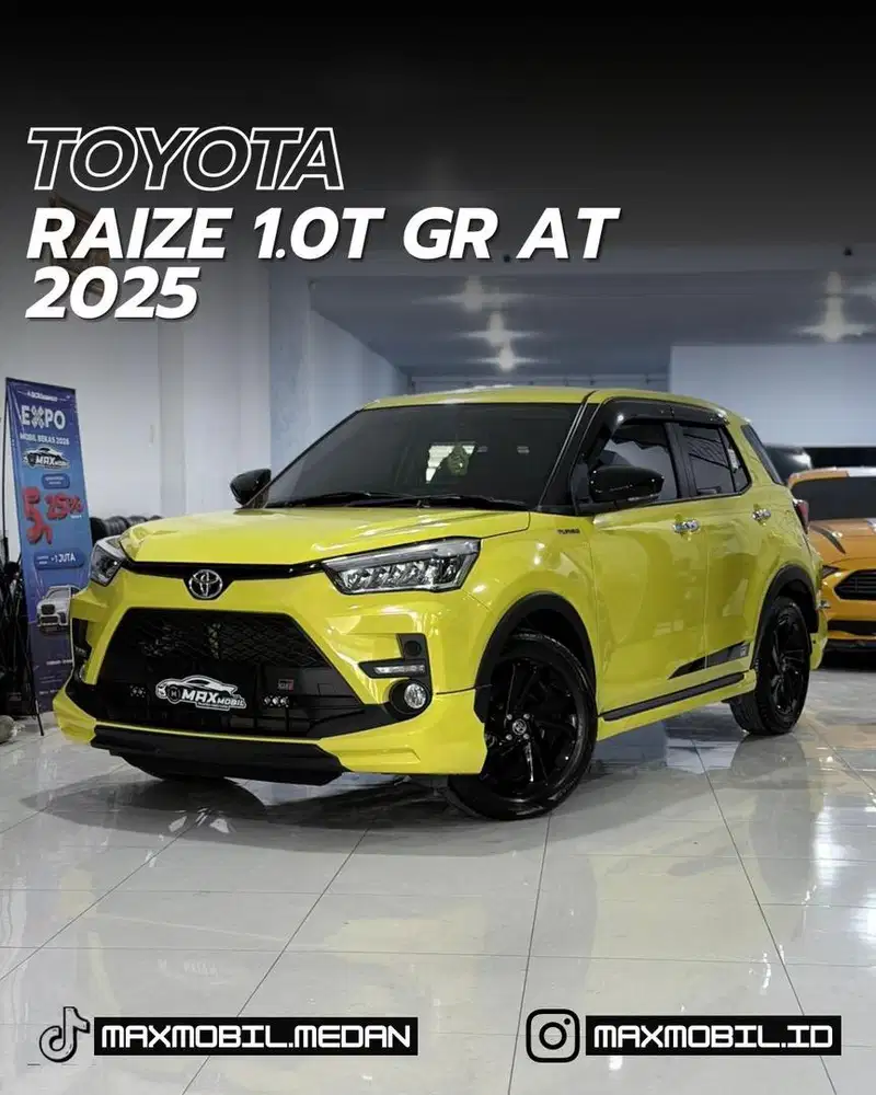 [ODO 1RB‼️] TOYOTA RAIZE 1.0 TURBO CVT 2025 pemakaian 2026
