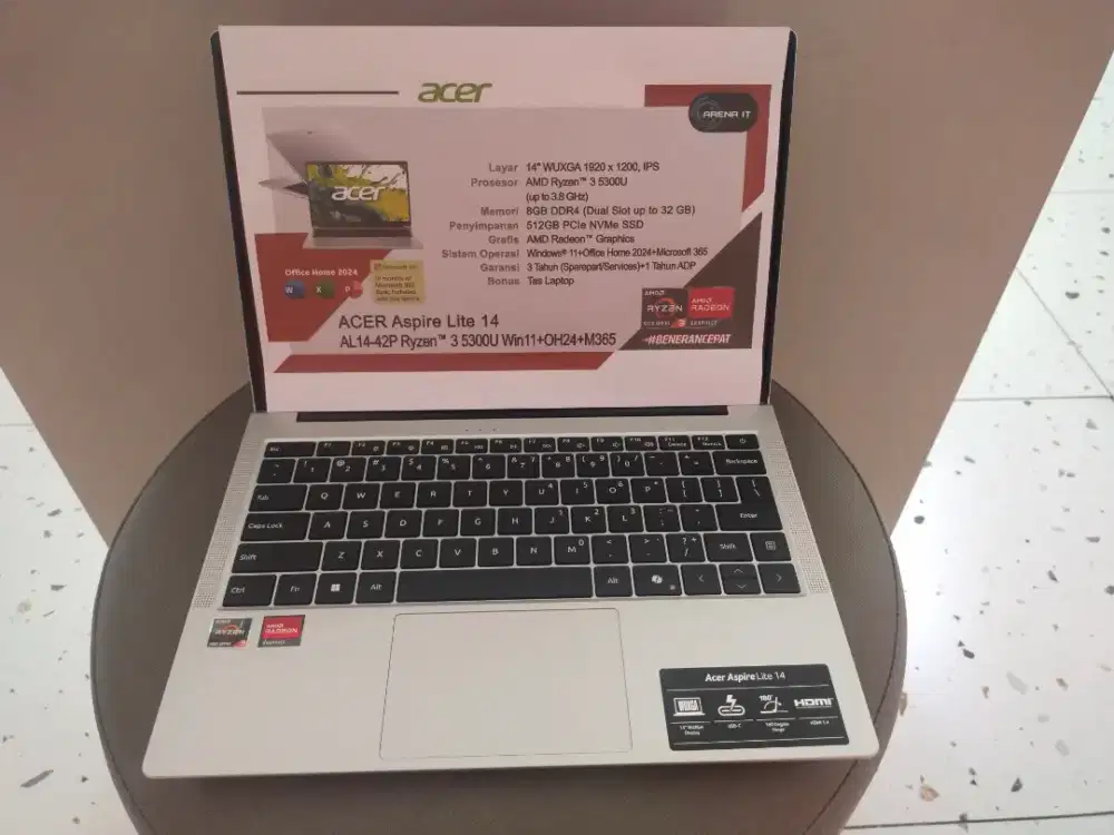 PROMO LAPTOP ACER LITE 14 AMD RYZEN 3