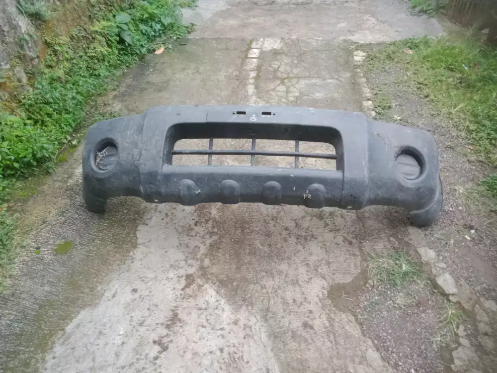 Bemper nisan Navara d22 murah bahan plastik Monggo