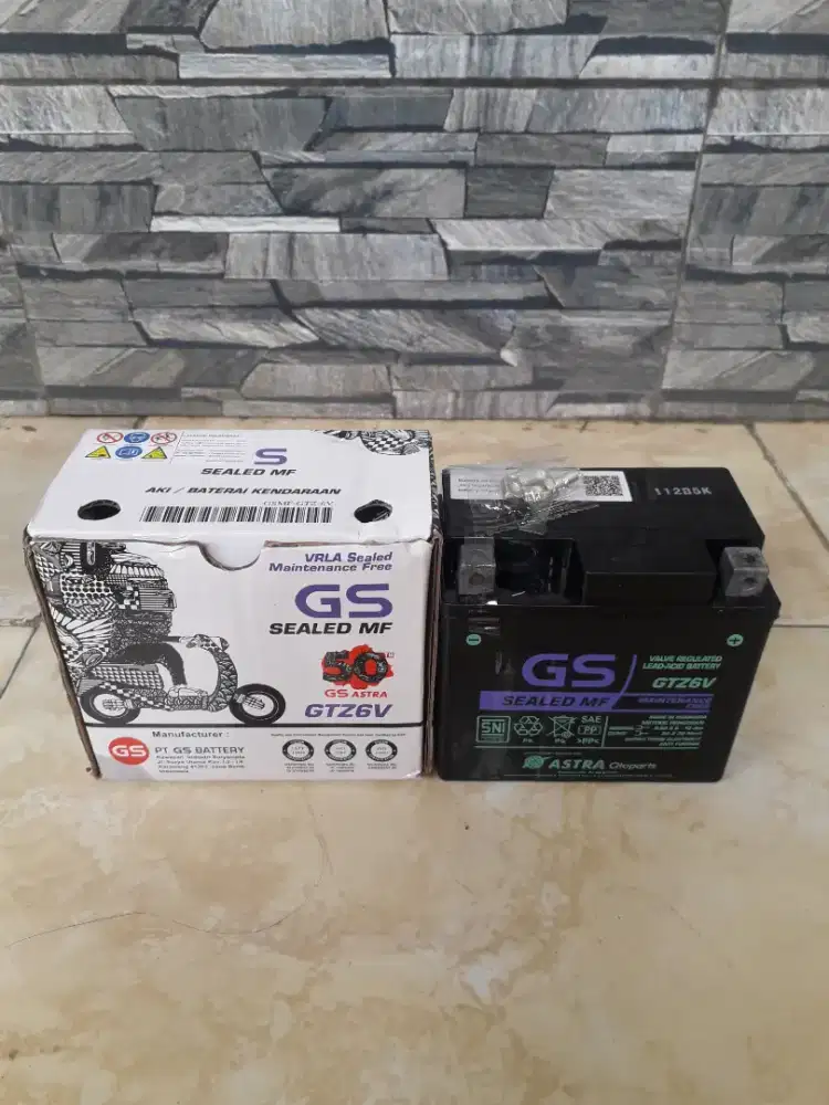 Aki GS astra otopart baru ada box tangerang kota