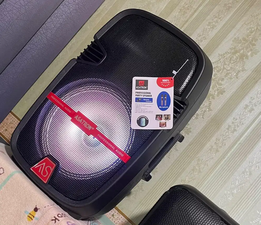 Speaker 12 Inch + 2 Mic Wireless (BARU)